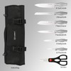 KATISUN Knife Set Roll Bag, 8 Pieces German High Carbon