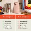 bella Electric Can Opener and Knife Sharpener, Multifunctional Jar and