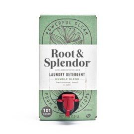 Root & Splendor Ultra Concentrated All Natural Laundry Detergent Liquid - Plant Based, Enzymatic Laundry Soap, Humble Scent, 1.5 Liter, 100 Loads