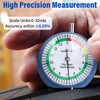 Tire Tread Depth Gauge, Zinc Alloy Dial Type Tire Tread