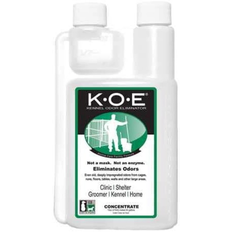 Odorcide, Thornell KOE Kennel Odor Eliminator Concentrate, Great for Cages,