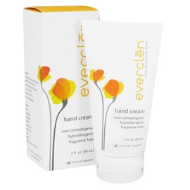 Home Health Everclen Hand Cream - 2 fl oz - Moisturizes Dry Hands, Rejuvenating & Restoring For Sensitive Skin With Essential Oils - Non-GMO, Paraben-Free, Fragrance-Free, Vegan