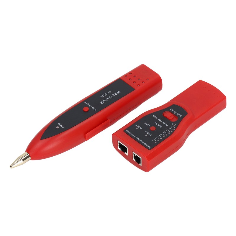 POE Net Cable Wire Tester Multifunctional ABS Regulable Sensitivity Ethernet