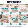 Microwave Egg Poacher for Quick Breakfasts – Double-Cup PP Egg
