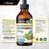 BIO KRAUTER® Ashwagandha Supplements - Liquid Drops Pure Vegan Ashwagandha