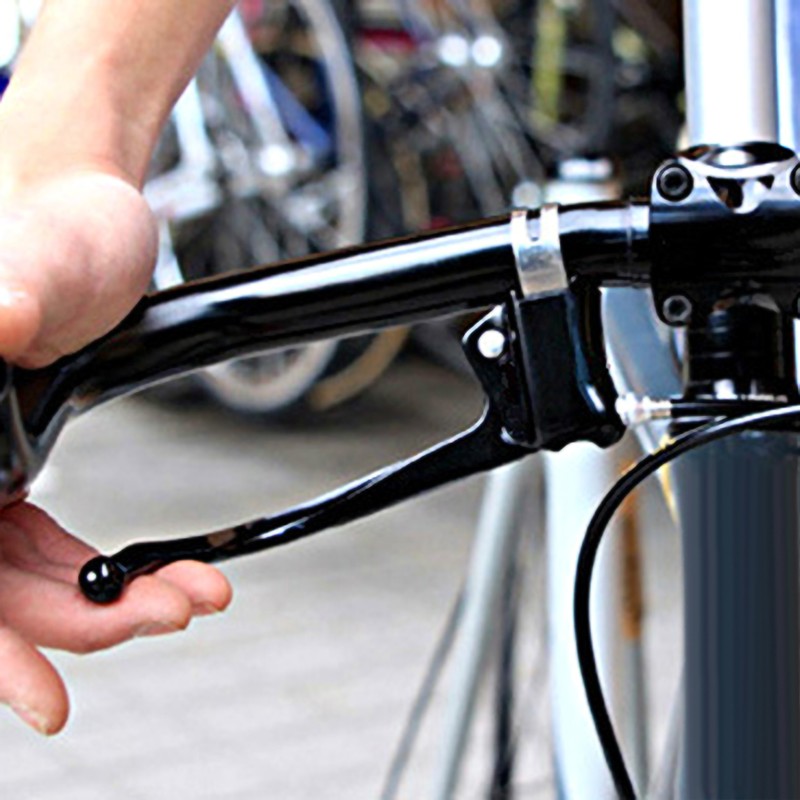 1 Pair Bike Brake Lever City Retro Road Handlebar Bent