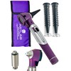 Compact Pocket Size Mini Otoscope with 2 Specula Tip Tubes,
