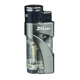 Jetline Phantom Single Jet Flame Cigar Lighter - Gunmetal