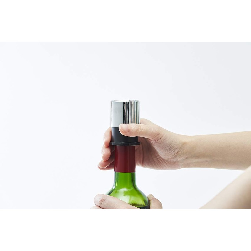 Aozora Wine Stopper, Gold, 4.2 x 6.1 Wine, Keep Fresh