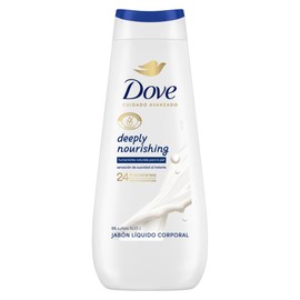 Dove Jabón Líquido Corporal Nutrición Profunda, para una piel con más suavidad e hidratación al instante 400 ml