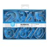 R&M 1-9 Number Cookie Cutters with Cut-Outs. 2.5” 9-Piece Gift