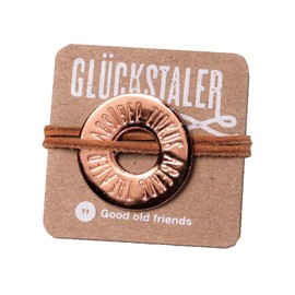 Good old Friends Lucky Thaler 'Daytime Circus' - Hanging Lucky Thaler - Bronze - Circus Director - Hanging - Wedding, Birthday, Grandparents' Day, Christmas