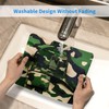 Green Army Digital Camouflage Print Multi-Size Comfortable Rubber Base Mousemat