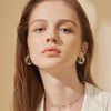 Kakonia Clip On Earrings for Women 6Pairs Gold Clip On