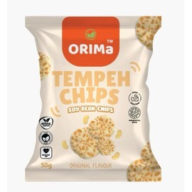 Orima Soy Beans Chips Original Flavor, 1.8 oz (50 gm) - Specification: Pack of 2
