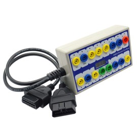 EKDJKK OBD 2 Breakout Box OBD2 Protocol Detector OBD2 Diagnostic Connector Detector Fault Tester Auto Diagnostic Tool Break Out Box