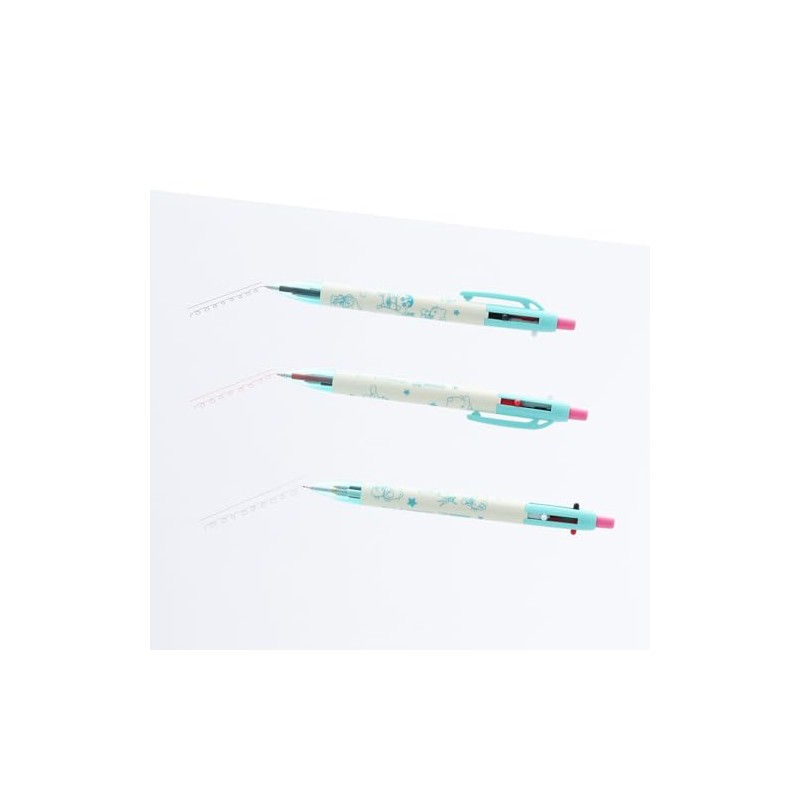 Sunstar Stationery Crayon Shin-chan x Sanrio Characters Multi-functional Pen, Sharp