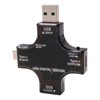 WANGCL USB Meter with Display 2-in-1 Type C USB Power