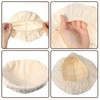 2 Pcs Banneton Liner, Bread Proofing Basket Cloth Liner, Universal
