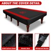 COVERVIN Billiard Pool Table Cover,Heavy Duty 210D Oxford Cloth Material