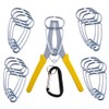 Feiyang 13 Miter Spring Clamps with Pliers for Woodworking,Wood Trim,Picture