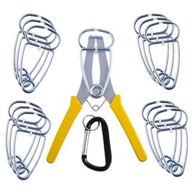 Feiyang 13 Miter Spring Clamps with Pliers for Woodworking,Wood Trim,Picture Frames and Moldings