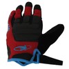 Lizard Skins Monitor Handschuhe Unisex, Uni, Monitor, rot/schwarz, Taille S