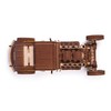 Wood Trick Hot Rod Wooden Model Car Kit to Build