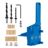 WANGCL 41Pcs Woodworking Doweling Jig Kit 6/8/10 mm Handheld Wood