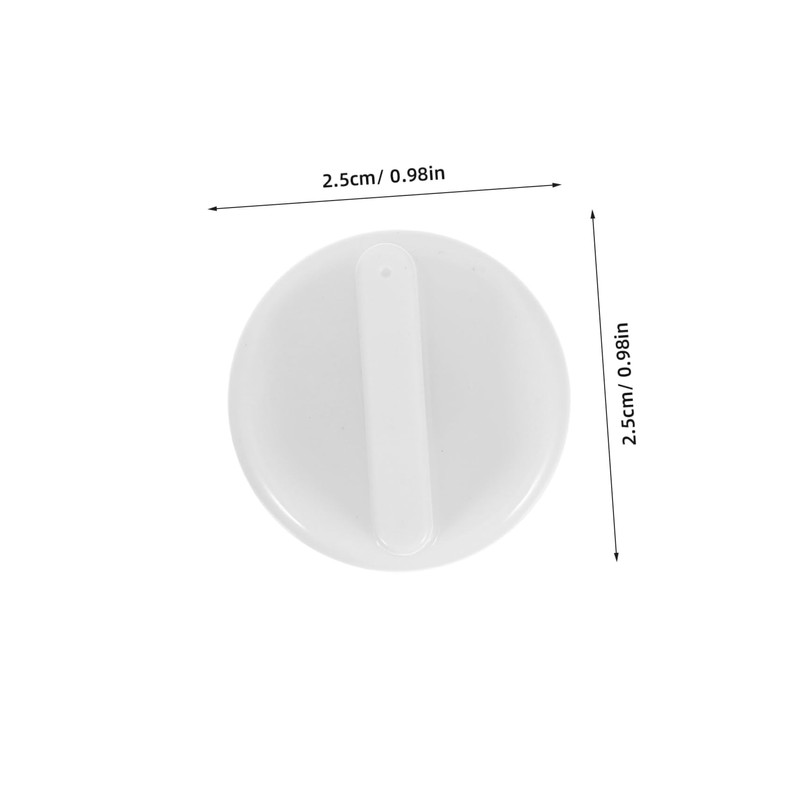 STOBAZA 2pcs Universal Refrigerator Temperature Control Knob Replacement 27mm Adjustable