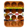 Red Copper Muffin Pan by BulbHead