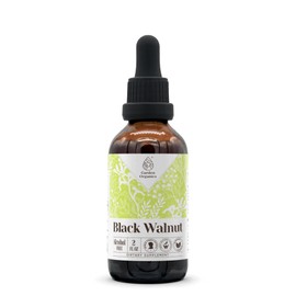 Black Walnut Alcohol-Free Natural Tincture Extract, Immune System Booster, Liquid Drops Made from 100% Black Walnut (Juglans nigra) Dried Hull (2 fl oz)