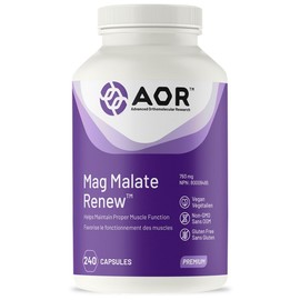 AOR Mag Malate Renew, 793mg, 240 Capsules (New!)