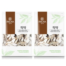 Incha 국내산 작약 백작약 차 작약차 600g (300gx2팩) Domestic Peony White Peony Tea 600g (300g x 2 packs)