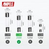 AMPELE (Pack of 20) 0.5A Fast-Blow Fuse 0.5Amp 250V Glass