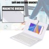 Universal Wireless Bluetooth Keyboard Flip Case Cover with Stand for