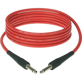 KLOTZ KIK Instrument Cable Good Sounding Easy to Play Budget Cable 2 m Red