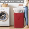 Goodpick Laundry Basket with Wheels,75L Large Roolling Laundry Basket with