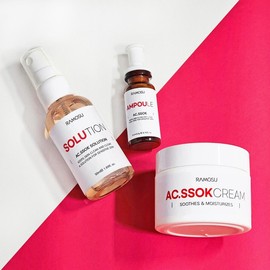 Set - Customized target care cosmetics targeting skin color - 2-step set (AC Soaking Cream) / 세트-피부색깔로 타겟팅하는 맞춤형 표적케어화장품 - 2단계 세트(에이씨쏙크림)