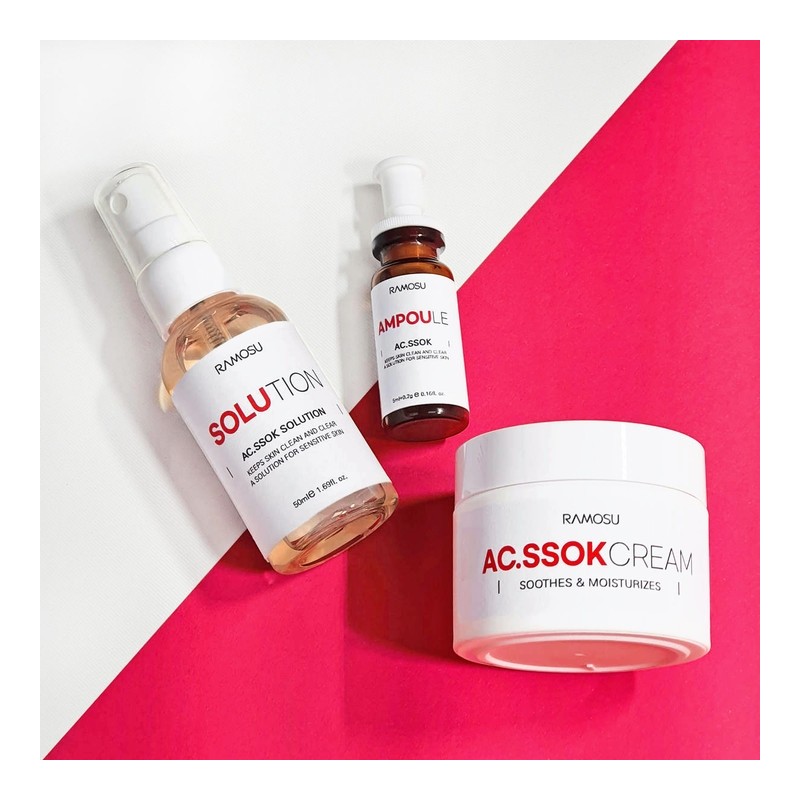 Set - Customized target care cosmetics targeting skin color -