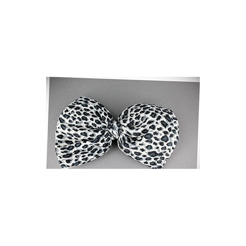 Perfect Hairstyle with Our Hair Accessories - Black Grey Leopard