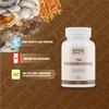 Pro Mushrooms - 120 Capsules | Cordyceps, Lion's Mane, Chaga,