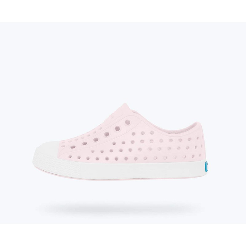 Native Shoes - Jefferson, Zapatos para niños, Leche Rosado/Shell Blanco