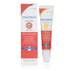 Vanicream Vitamin C Serum - Free of Dyes, Fragrance, Masking Fragrance, Lanolin, Parabens & Formaldehyde Releasers - For Sensitive Skin - 1.2 Fl Oz