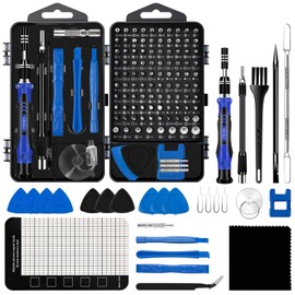 KIROGILY Juego de Desarmadores 130 en 1, para Phone, Laptop, Reloj y Gafas