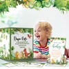 Dispowreath Dispowreath 102 Pcs Dinosaur Baby Shower Game Supplies Diaper