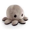 TeeTurtle - The Original Reversible Octopus Plushie - Black +