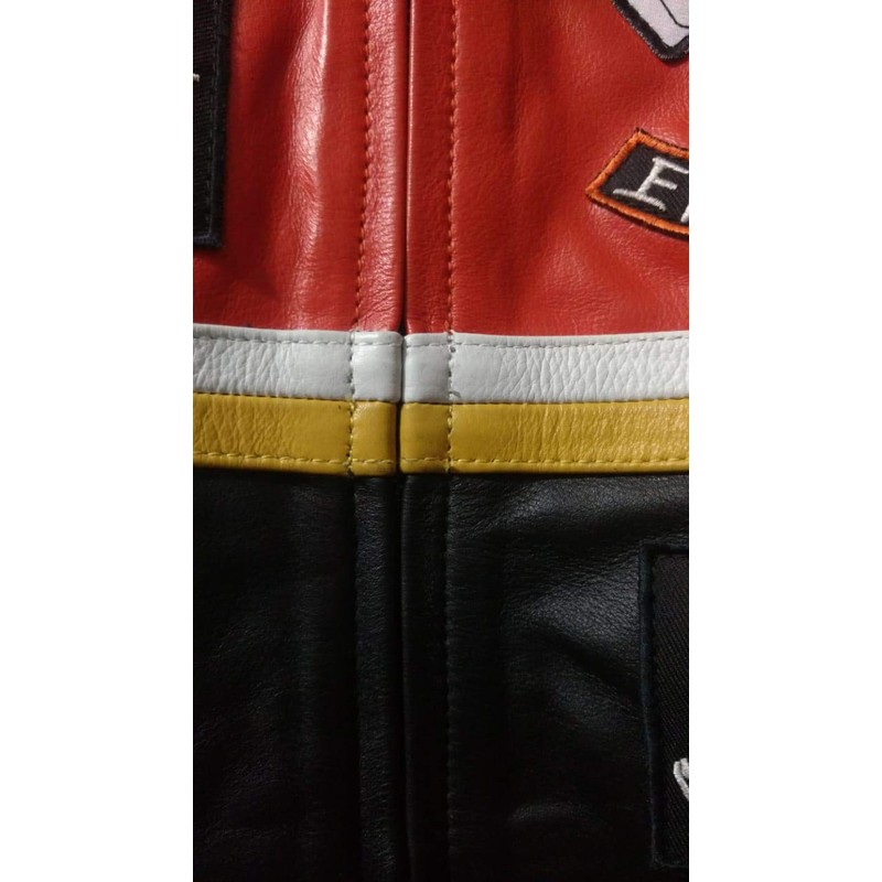 Rourke Don Biker Cow Leather Jacket (4XL)