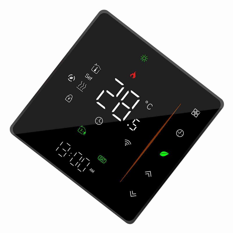 WiFi Smart Thermostat Temperature Controller Weekly Programmable Supports Touch Control/