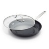 GreenPan Chatham Black Prime Midnight Hard Anodized Healthy Ceramic Nonstick,